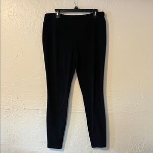Eddie Bauer Black Ponte Slim Leggings